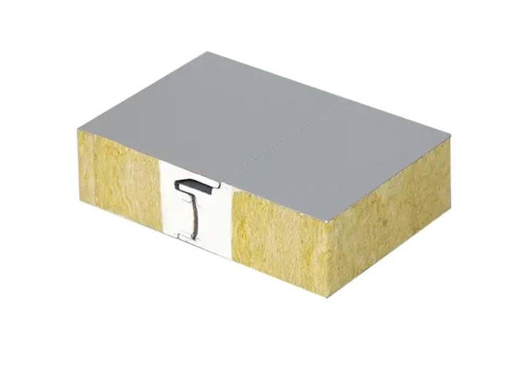 Fire Rated Rock Wool Sandwich Panel Mineral Wool With PIR Side Sealing